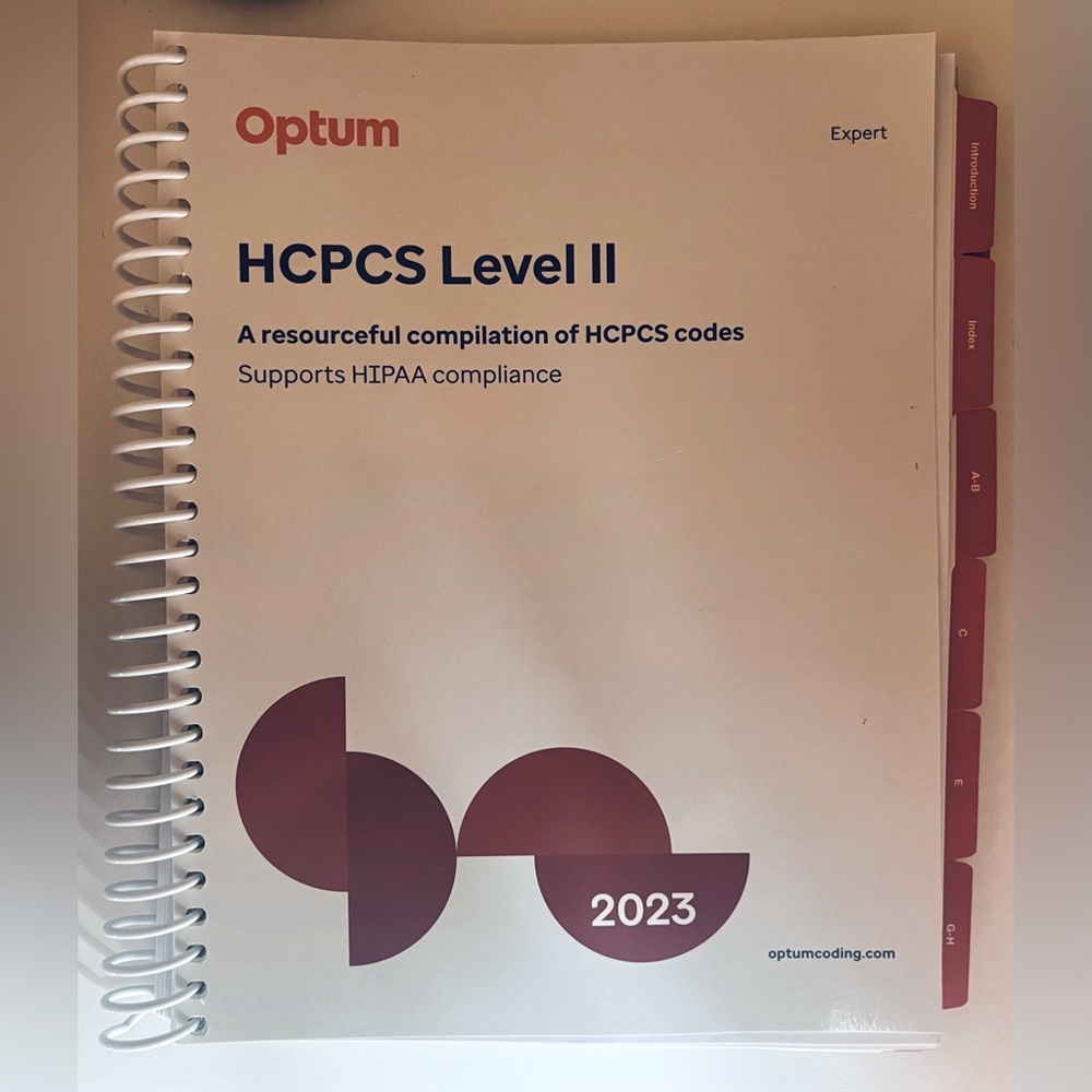 Optum in 2023 HCPCS Level II Coding book.
